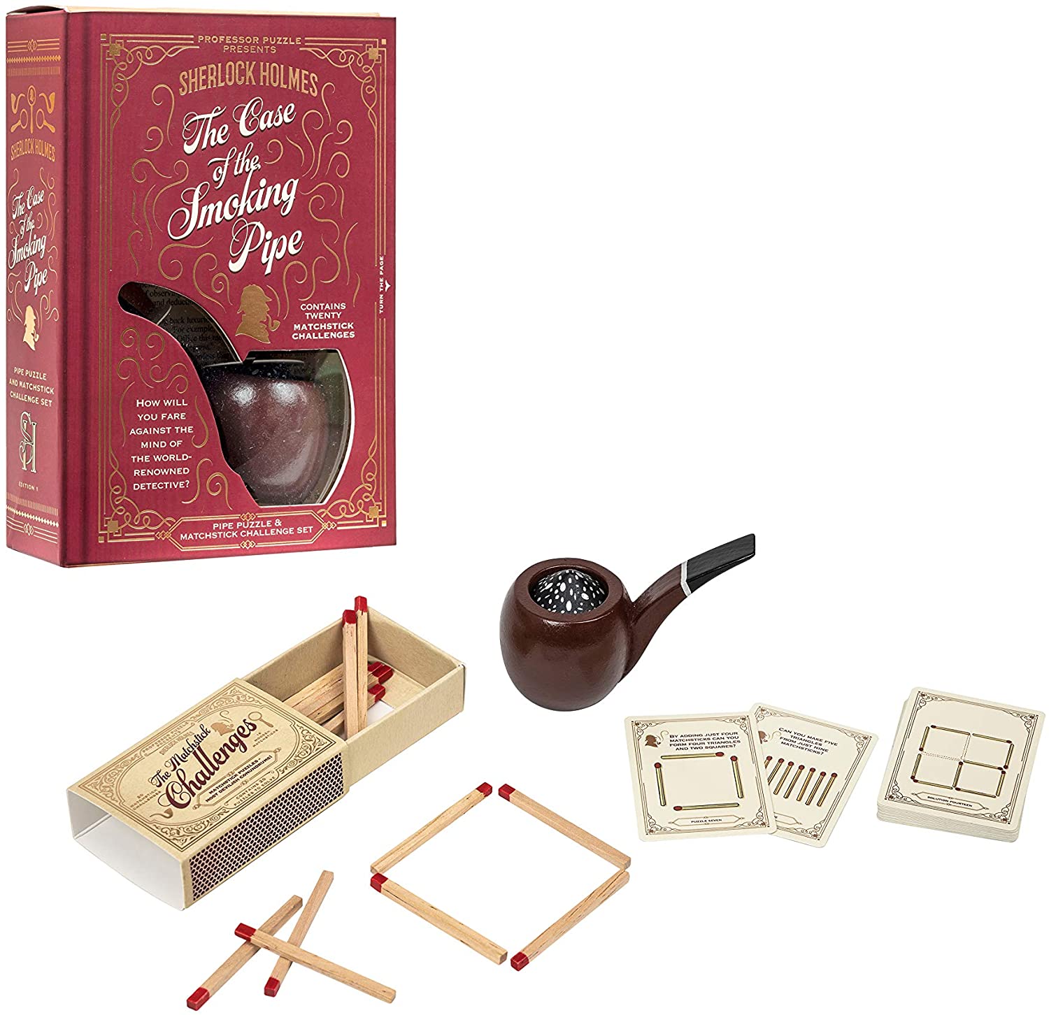 Professor Puzzle : Sherlock Holmes - Smoking Pipe